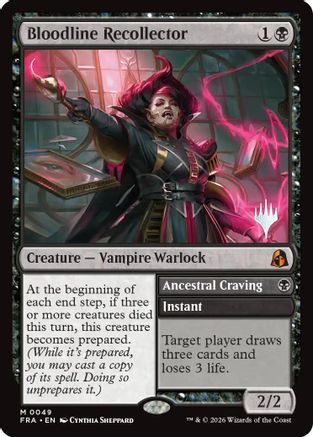 Bloodline Recollector (PPFRA-049) - Promo Pack: Reality Fracture