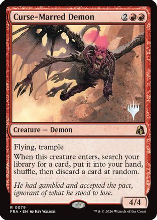 Curse-Marred Demon (PPFRA-079) - Promo Pack: Reality Fracture Foil