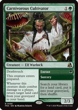 Carnivorous Cultivator (PPFRA-100) - Promo Pack: Reality Fracture Foil