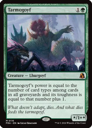 Tarmogoyf (PPFRA-116) - Promo Pack: Reality Fracture Foil