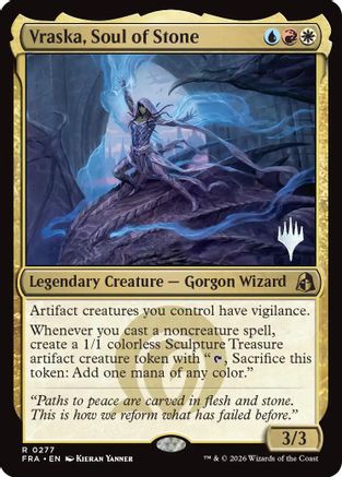 Vraska, Soul of Stone (PPFRA-277) - Promo Pack: Reality Fracture Foil