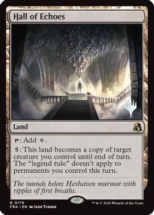 Hall of Echoes (PPFRA-179) - Promo Pack: Reality Fracture