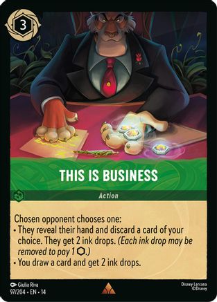 This Is Business (97/204) - Hyperia City Cold Foil