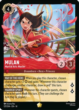 Mulan - Martial Arts Master (127/204) - Hyperia City