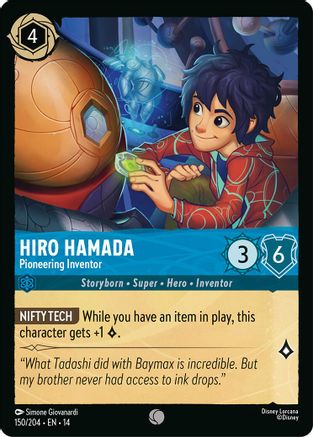 Hiro Hamada - Pioneering Inventor (150/204) - Hyperia City