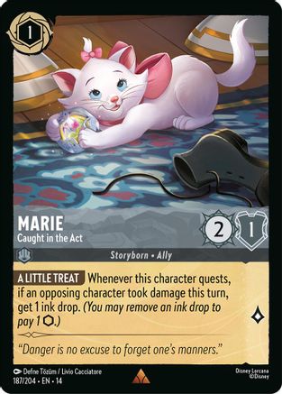Marie - Caught in the Act (187/204) - Hyperia City Cold Foil
