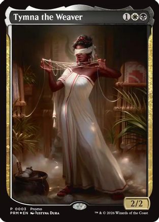 Tymna the Weaver (MFP-003) - MagicFest Cards Foil