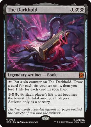 The Darkhold (MDD-092) - Marvel: Darkhold Destiny Foil