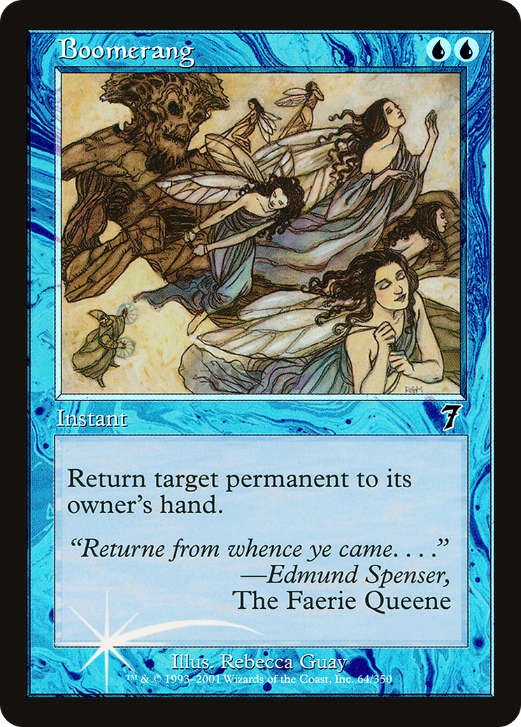 Boomerang (7ED-64★) - 7th Edition Foil