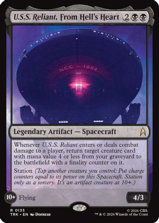 U.S.S. Reliant, From Hell's Heart (TRK-135) - Star Trek