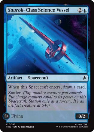 Suurok-Class Science Vessel (TRK-083) - Star Trek Foil