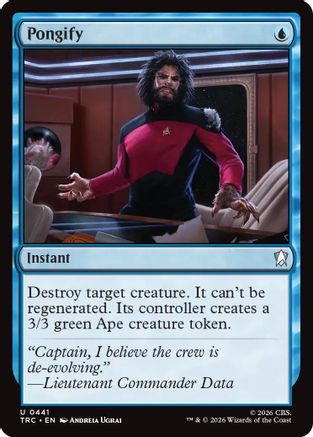 Pongify (TRC-441) - Commander: Star Trek