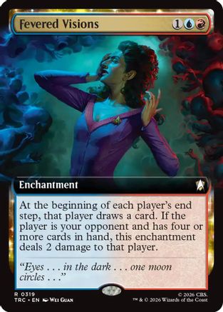 Fevered Visions (Extended Art) (TRC-319) - Commander: Star Trek