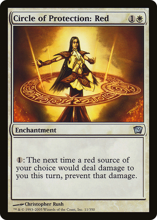 Circle of Protection: Red (9ED-11★) - 9th Edition