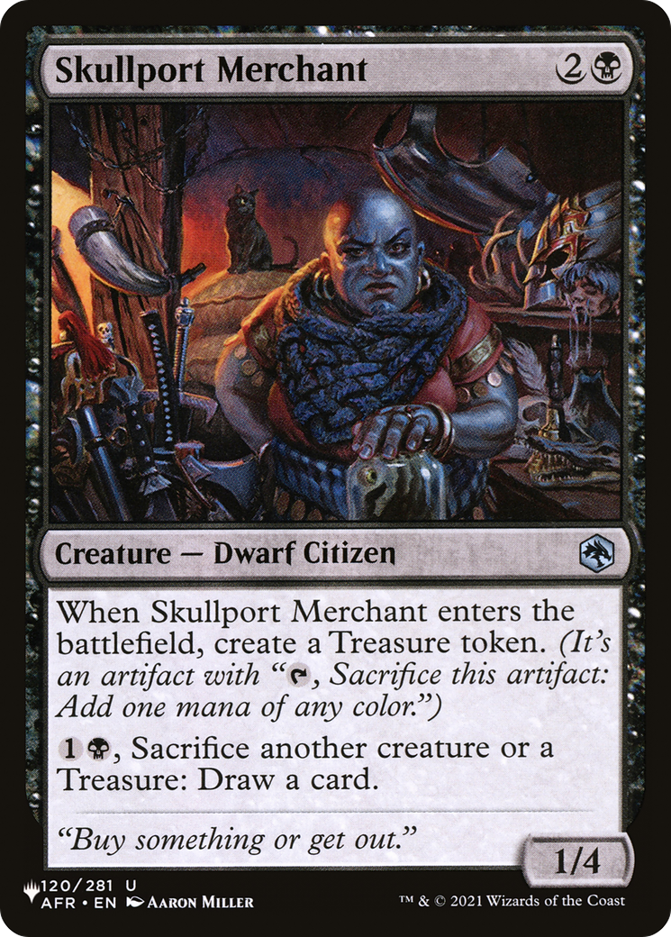 Skullport Merchant (LIST-AFR-120) - The List