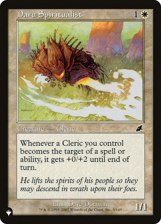 Daru Spiritualist (LIST-SCG-5) - The List