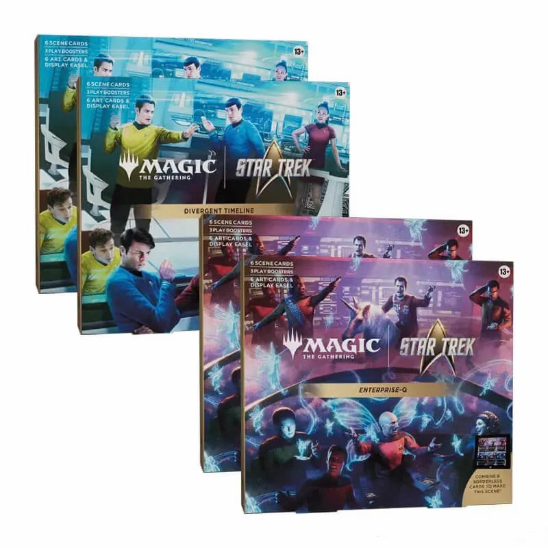 [SHIPS ON 06/11] STAR TREK - Scene Box (One Set of 2, one of each type)
