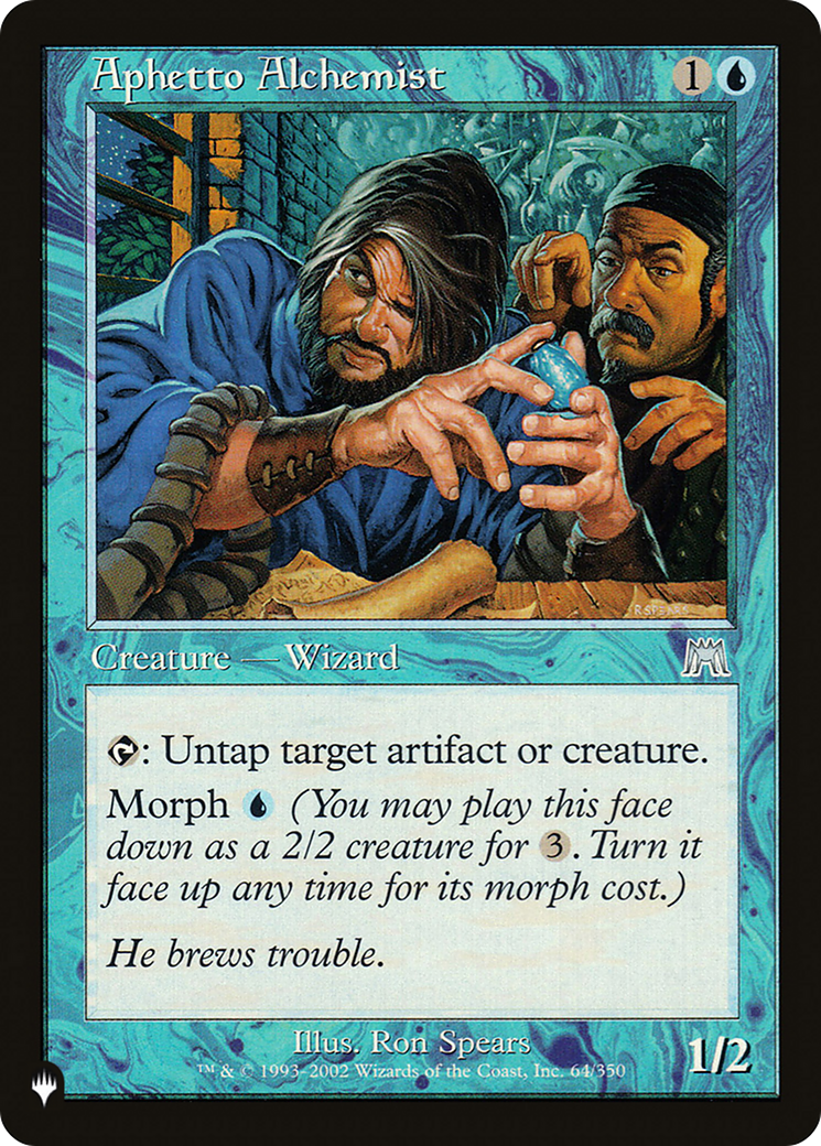 Aphetto Alchemist (LIST-ONS-64) - The List