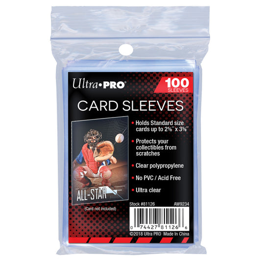 2-1/2″ X 3-1/2″ Penny Soft Card Sleeves