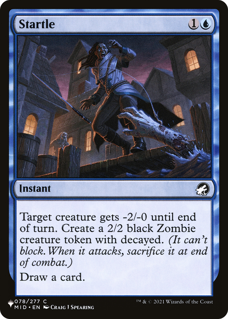 Startle (LIST-MID-78) - The List