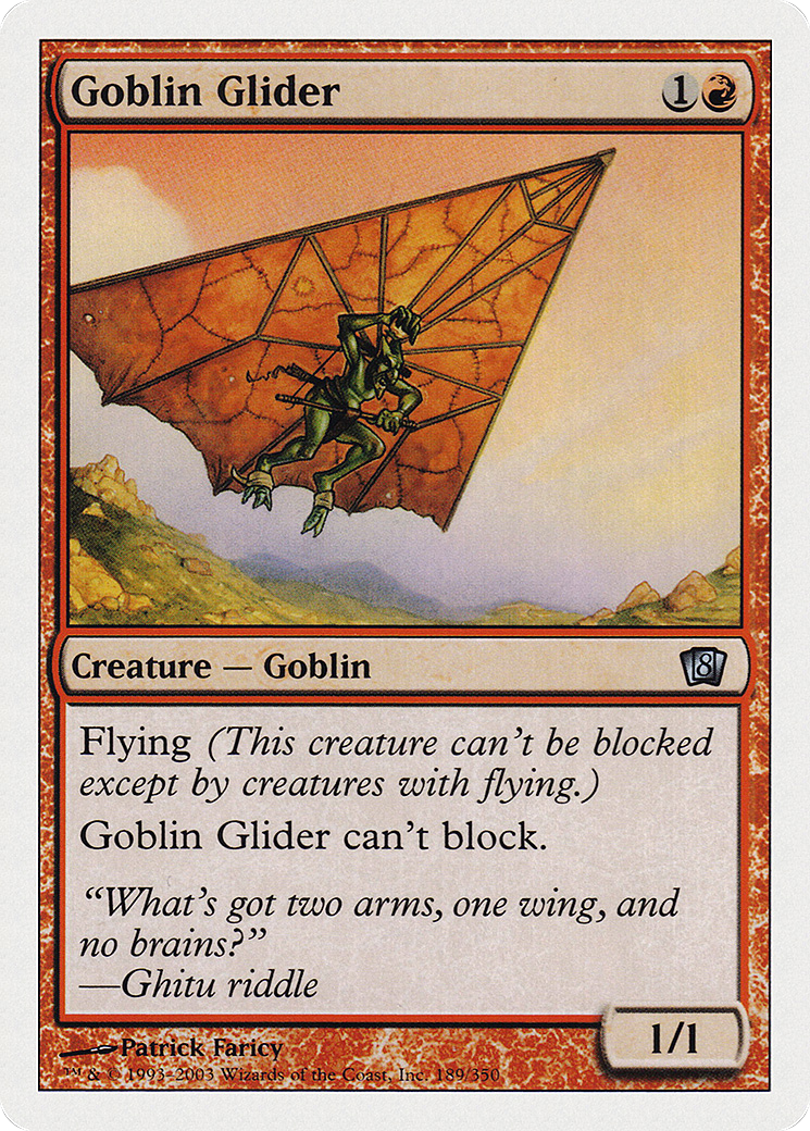Goblin Glider (8ED-189★) - 8th Edition