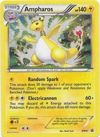 Ampharos BW67  - Holofoil Black and White Promos - Promo