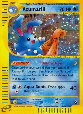 Azumarill (H4) (H4) 0H4  - Holofoil Aquapolis - Holo Rare