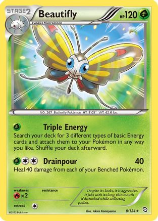 Beautifly 008  Dragons Exalted - Rare