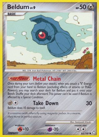 Beldum (83) (83) 083  - Reverse Holofoil Legends Awakened - Common