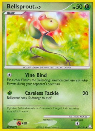 Bellsprout 085/146  - Reverse Holofoil Legends Awakened - Common
