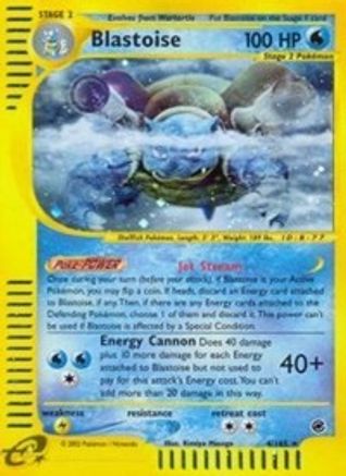 Blastoise (4) (4) 004  - Holofoil Expedition - Holo Rare