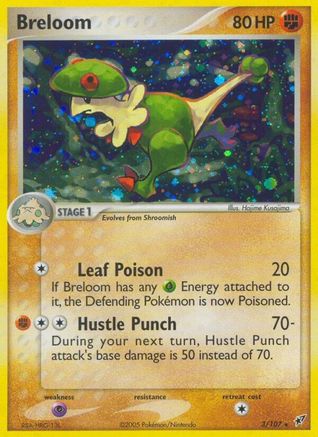 Breloom 003/107  Deoxys - Holo Rare