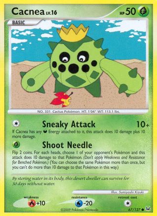 Cacnea 067  Platinum - Common