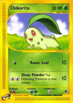 Chikorita (100) (100) 100  Expedition - Common