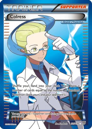 Colress (Team Plasma) (135 Full Art) (Team Plasma)  135  - Holofoil Plasma Storm - Ultra Rare