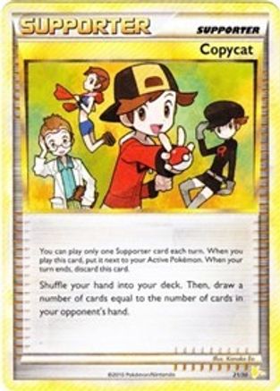 Copycat 021  HGSS Trainer Kit Gyarados & Raichu - Common