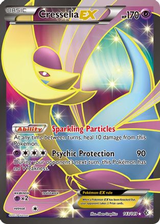 Cresselia EX (143 Full Art) (143 Full Art) 143  - Holofoil Boundaries Crossed - Ultra Rare