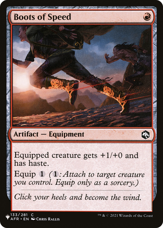 Boots of Speed (LIST-AFR-133) - The List
