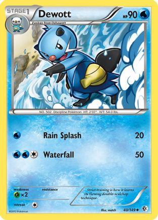 Dewott 040  Boundaries Crossed - Uncommon