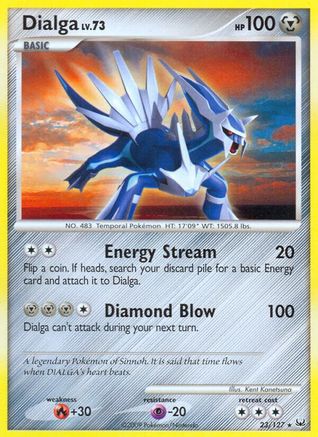 Dialga (23) (23) 023  Platinum - Rare