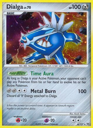 Dialga (6) (6) 006  - Reverse Holofoil Platinum - Holo Rare