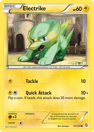 Electrike (41) (41) 041  Dragons Exalted - Common
