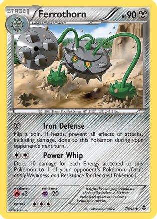 Ferrothorn (73) (73) 073  Emerging Powers - Uncommon