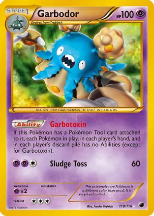 Garbodor (119 Secret Rare) (119 Secret Rare) 119  - Holofoil Plasma Freeze - Secret Rare