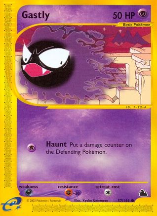 Gastly 057  Skyridge - Common