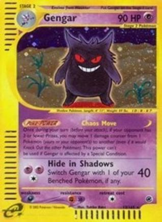 Gengar (13) (13) 013  - Holofoil Expedition - Holo Rare