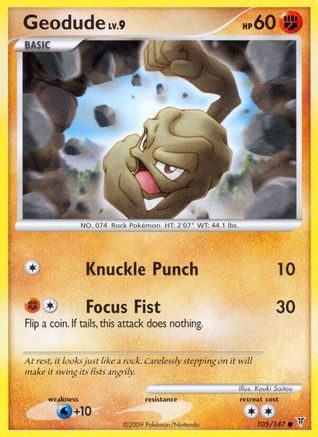 Geodude 105  Supreme Victors - Common