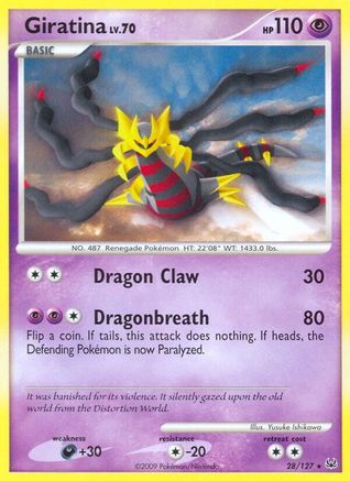 Giratina (28) (28) 028  Platinum - Rare