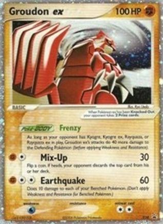 Groudon ex (EX Collector's Tins) 038/40  - Holofoil Nintendo Promos - Promo