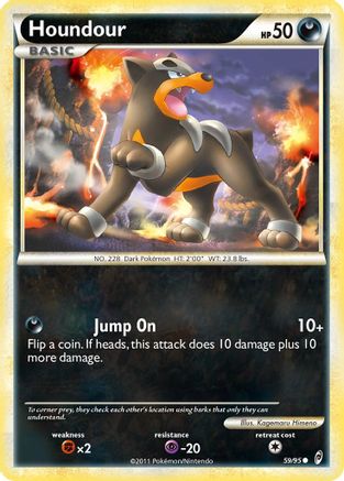 Houndour 059/95  Call of Legends - Common